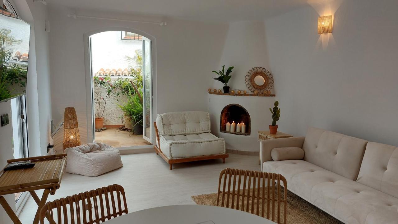 New Boho Home With Balcony, Private Garden And Communal Pool Nerja Eksteriør billede