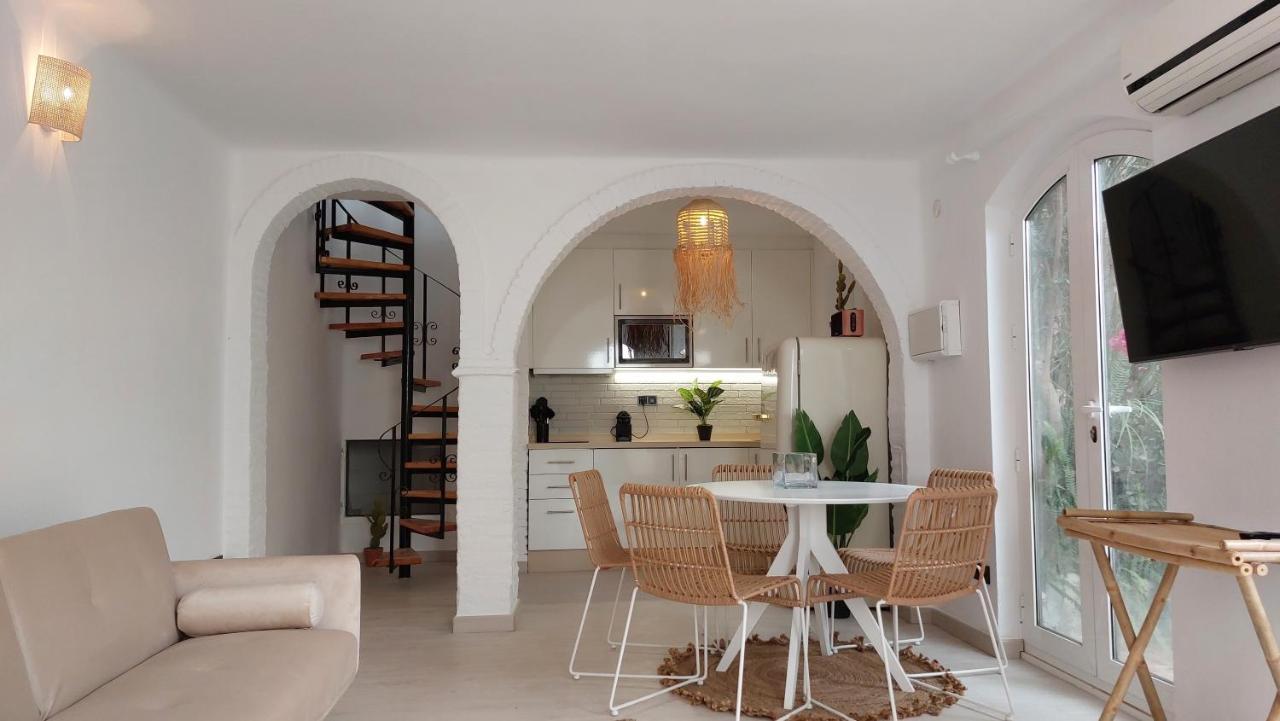 New Boho Home With Balcony, Private Garden And Communal Pool Nerja Eksteriør billede